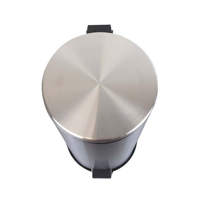Compass 30L Round Stainless Steel Pedal Bin