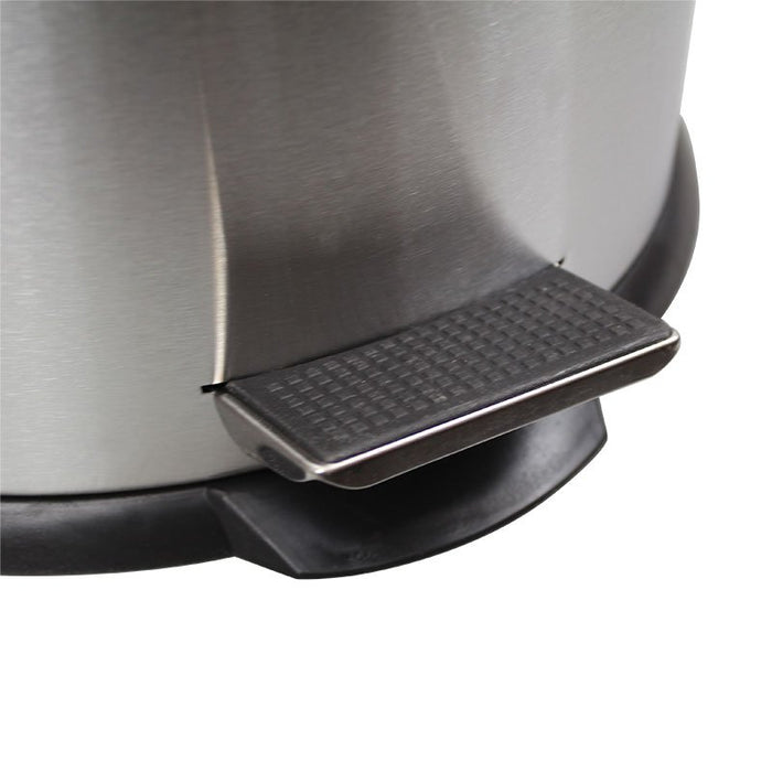 Compass 30L Round Stainless Steel Pedal Bin