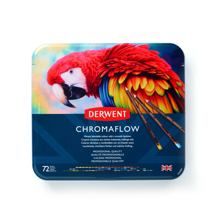 Derwent Chromaflow Pencils, 72's pack