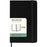 2026 Moleskine 90mm x 140mm Hard Cover Pocket Diary plus Notes, Week To View, Black