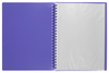Marbig A4 Refillable Display Book 20 pocket Purple
