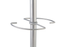 Alba Stily Coat Rack Stand - SILVER / WOOD