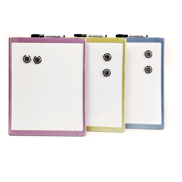 Quartet Basics Whiteboard Small 280mm x 360mm, Assorted Colours, Single