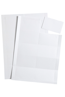 Rexel ID Convention Badge Insert Cards, 250 Pack