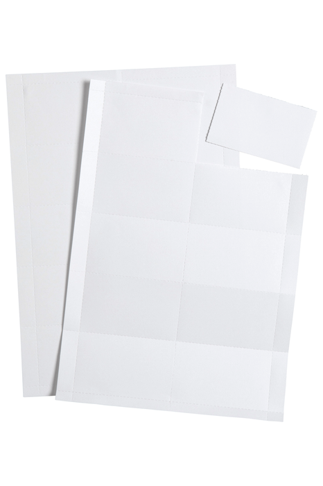 Rexel ID Convention Badge Insert Cards, 250 Pack