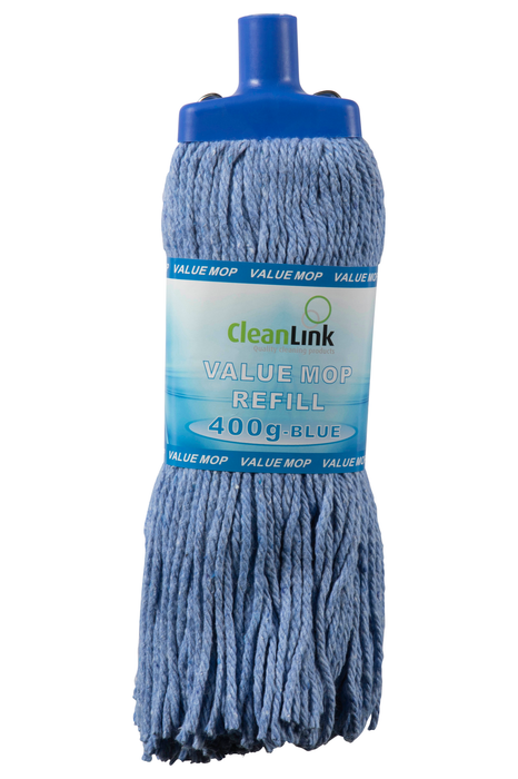 CleanLink Mop Head 400gm Blue