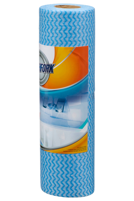 Northfork Heavy Duty Antibacterial Wipes 30cm x 50cm x 50 Sheets - Blue