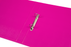 Marbig A4 2/25 Polyethylene (PE) Linen Finish Ring Binder Pink