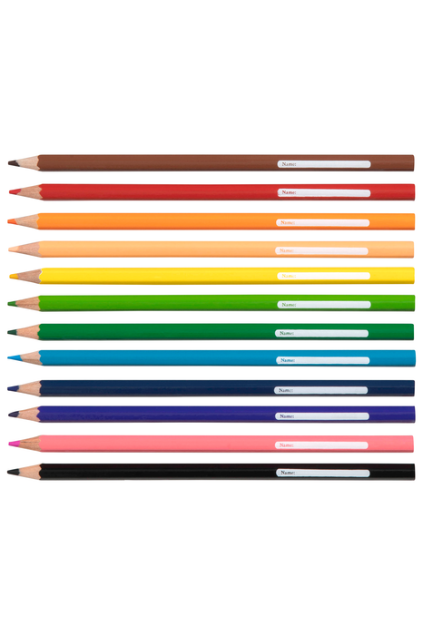 Texta Colour Pencil Full Height 12's