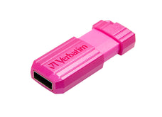 Verbatim Store'n'Go Pinstripe USB Flash Drive 16GB - Pink