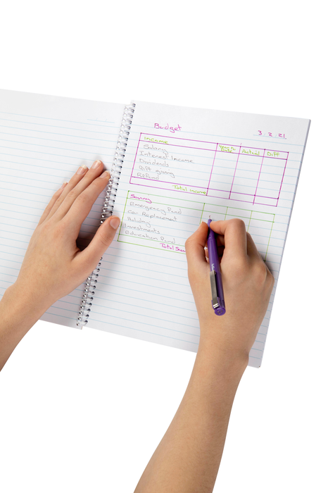 Spirax Spiral Notebook, Side Opening, 222mm x 178mm, 120 Pages (592)