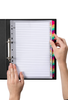 Marbig A4 Fluoro Cardboard Indices/Divider, 1-31