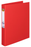 Marbig A4 PE Linen 25mm 3D Ring Binder, Red