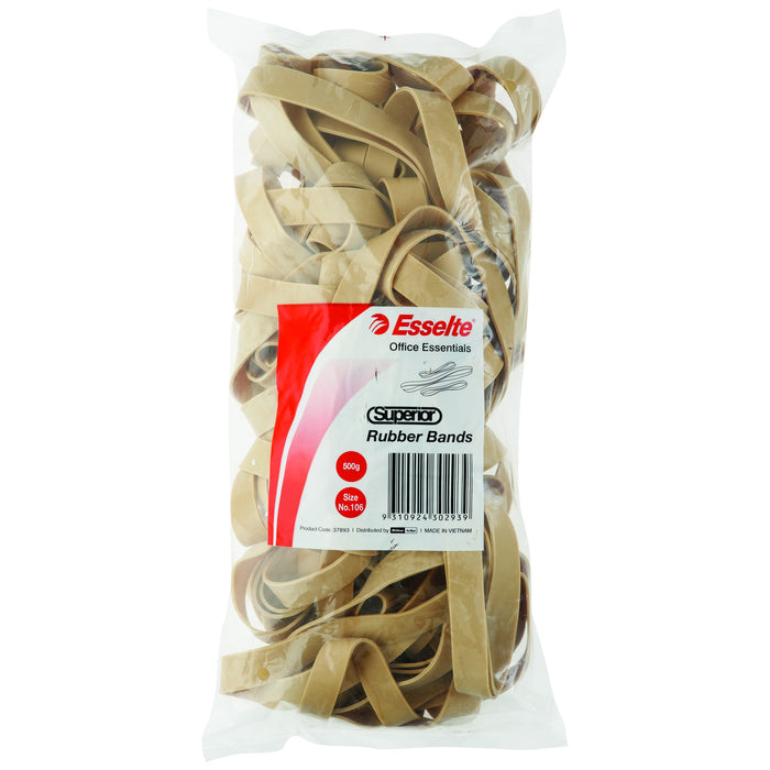 Esselte Superior Rubber Band #106 x 500gm