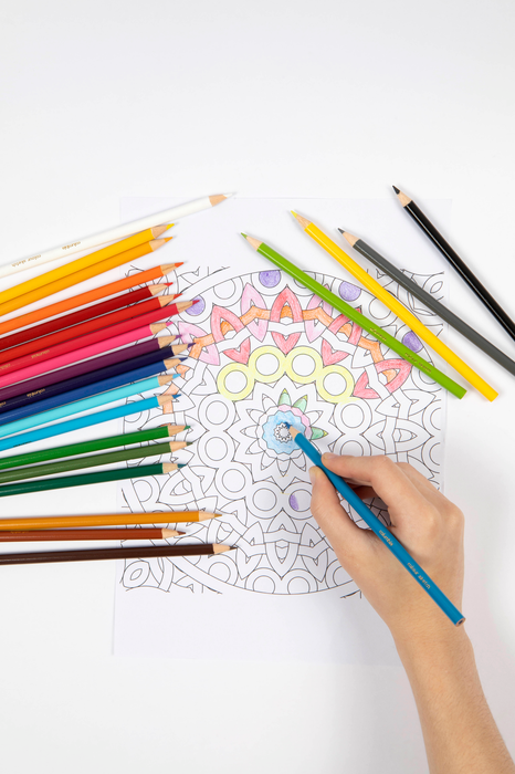 Columbia Coloursketch Colour Pencil Round Wallet of 24