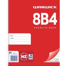 8B4 Warwick Spiral Exercise Book CX113310