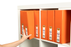 Marbig Overlay Insert Cover A4 Ring Binder 4/50 - Orange