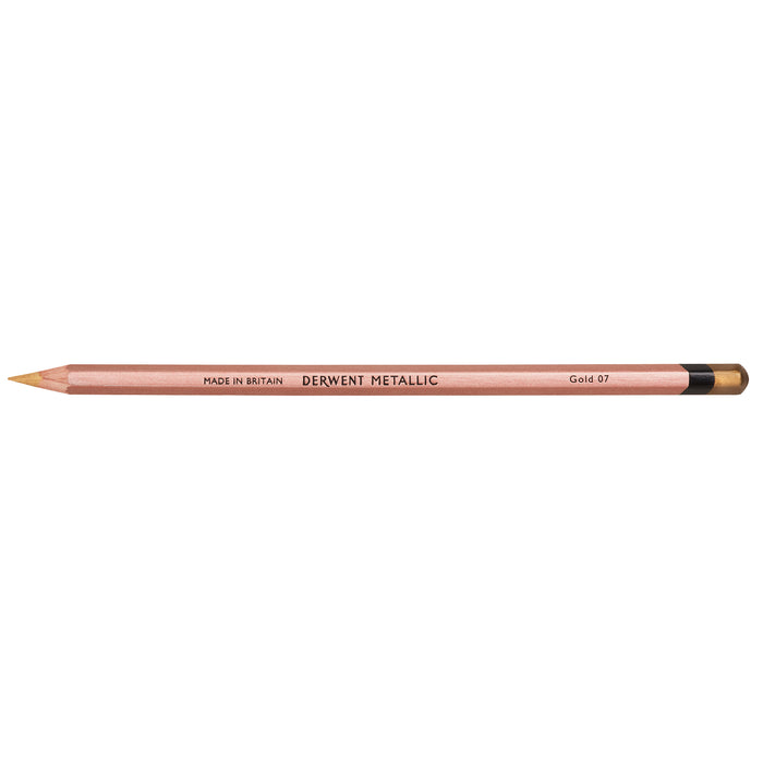 Derwent Metallic Pencil Gold x 6's pack