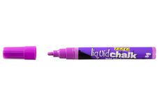 Texta Liquid Chalk Marker Bullet Wet Wipe Purple