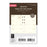 2026 Filofax Pocket Refill Classic, Week To View, Cotton Cream, 81mm x 120mm