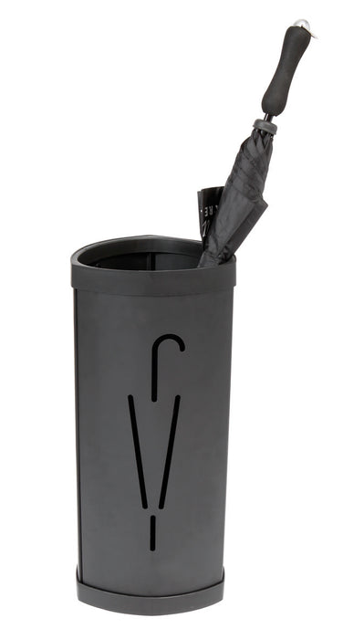 Alba Umbrella Stand / Bin 600 x 260mm BLACK