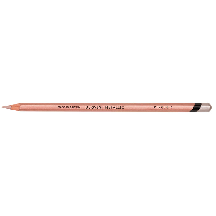 Derwent Metallic Pencil Pink Gold x 6's pack