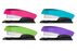 Marbig Summer Colours Stapler, 20 Sheet, Half Strip, Assorted Colours