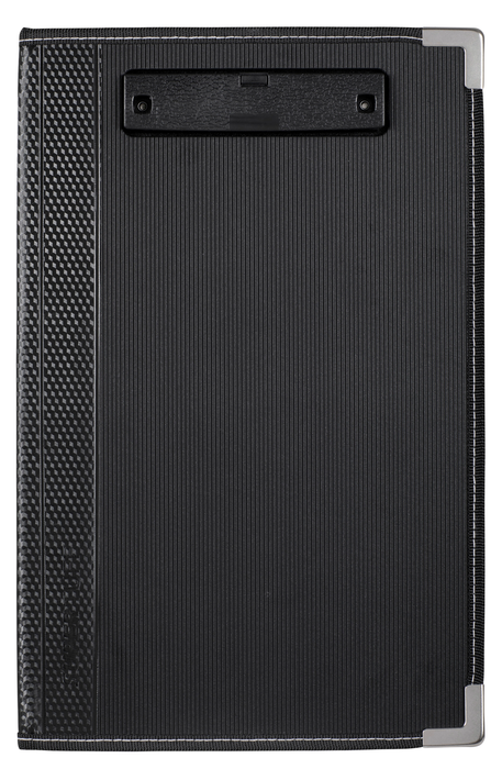 Marbig Pro Supertuff Foolscap Clipfolder - Black