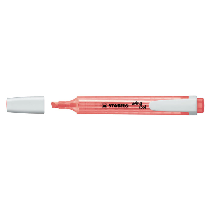 Stabilo Swing Cool Highlighter Red Box of 10