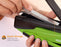 Bostitch Low Force Stapler, InPower Premium Antimicrobial, Green, Full Strip, 20 Sheet