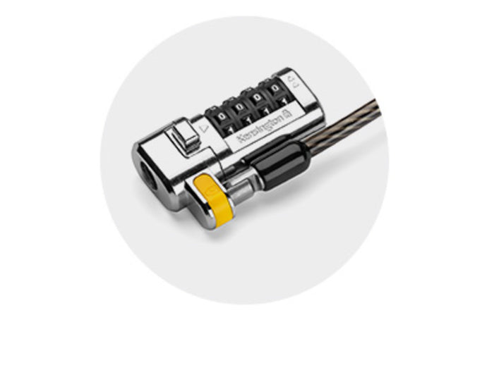 Kensington ClickSafe Universal Combination Laptop Lock