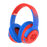 Moki Mixi Kids Volume Limited Wireless Headphones - Blue Red