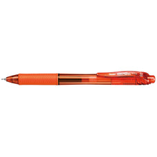 Pentel BLN105 Retractable Energel 0.5mm Pen Orange - Pack of 12