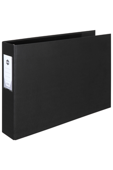 Marbig A3 Enviro Ring Binder Landscape 3/65 Black