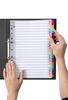 Marbig A4 Fluoro Cardboard Indices/Divider, A-Z