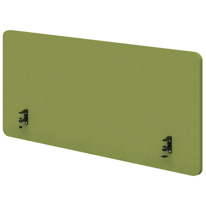 Rapid Acoustic Screen, Side Mount Screen, Banana Green, 1500mm x 595mm