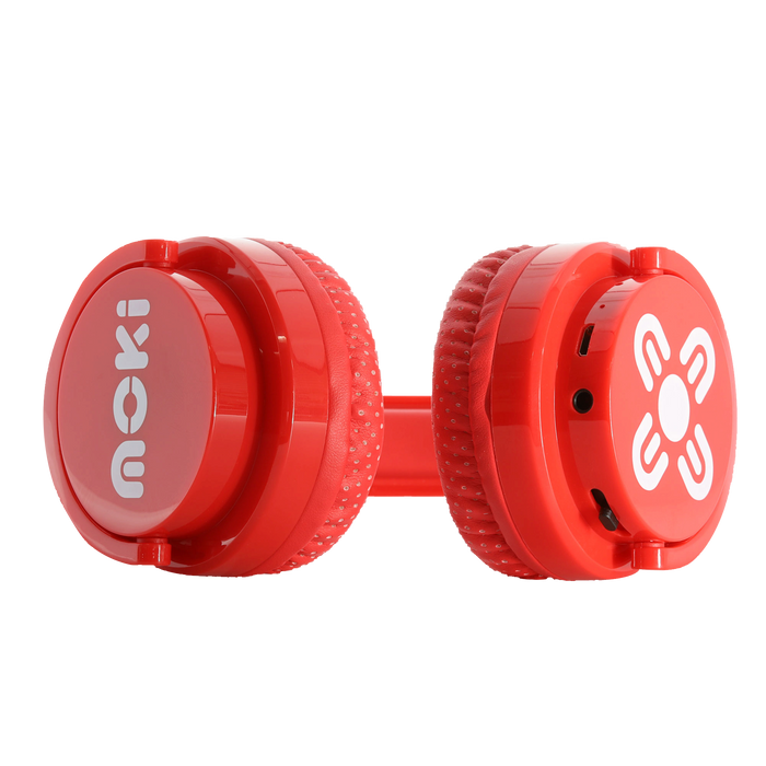 Moki Brites Wireless Headphones Red