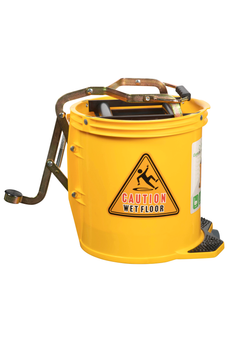 CleanLink 16L Heavy Duty Mop Bucket, Yellow