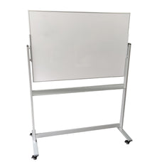 Mobile Magnetic Double Sided Whiteboard 1200 x 900mm On Stand