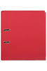Marbig A4 Polyethylene (PE) Lever Arch File With Linen Finish Cover Deep Red