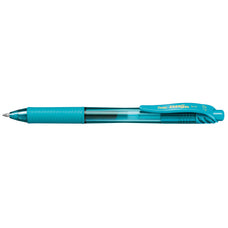 Pentel Energel-X Gel Roller Pen Retractable BL107 0.7mm Turquoise - Pack of 12