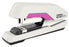 Rapid Stapler S50 Half Strip, Super Flat Clinch, White/Pink, 50 Sheet