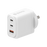 Moki PD 65W GaN Wall Charger - 2 x PD USB-C +QC 3.0 USB-A