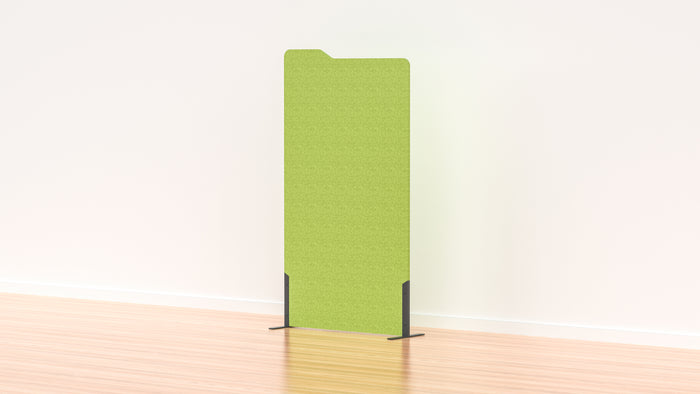 Acoustic Freestanding Partition Milford 1000x1800mm (1 Panel) with 2 feet