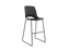 Knight's Arton Barstool, Black Frame, Padded and Non Padded Seat