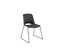 Knight's Arton Sled Chair, Black Frame, Padded and Non Padded Seat