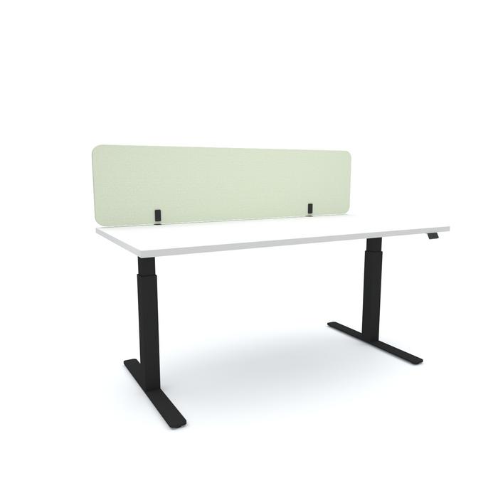 Acoustic Desk Screen, 1800mm x 24mm x 400mm, Choice of Colours