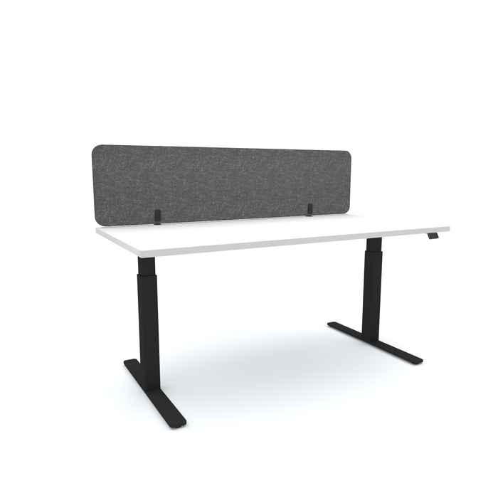 Acoustic Desk Screen, 1200mm x 24mm x 400mm, Choice of Colours