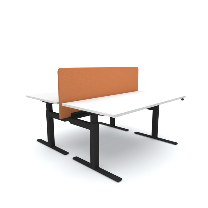 Acoustic Desk Screen Centre, 1800mm x 24mm x 800mm, Choice of Colours