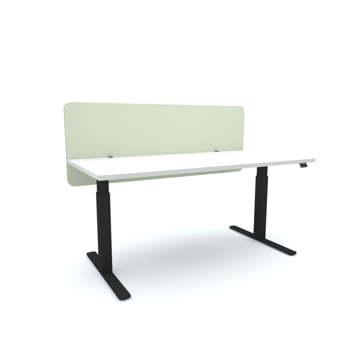 Acoustic Desk Screen Modesty 1800mm x 24mm x 600mm, Choice of Colours
